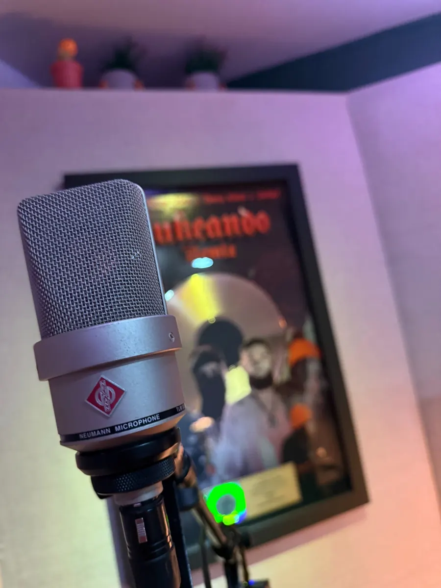 Microphone and studio gear